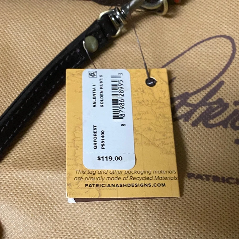 Patricia Nash Red Floral Shoulder Bag Set - Picture 5 of 13